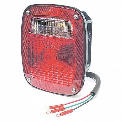 Stop/Turn/Tail Light Square Red 5-3/4 L MPN:50992