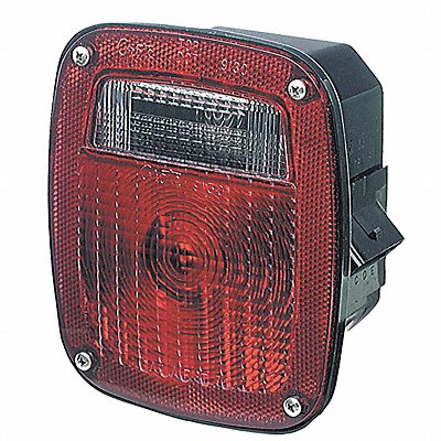 Stop/Turn/Tail Light Square Red 5-3/4 L MPN:53712