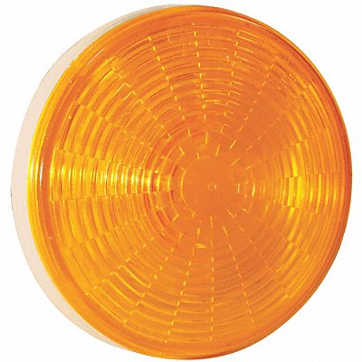 Stop/Turn/Tail Light Round Yellow MPN:54343