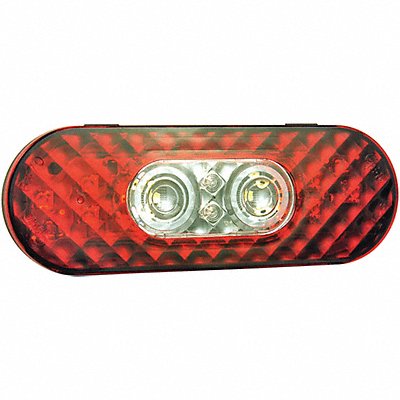 Stop Turn and Tail Light Oval Red MPN:54672