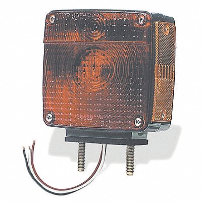 Stop/Turn/Tail Light Square Red Yellow MPN:55410