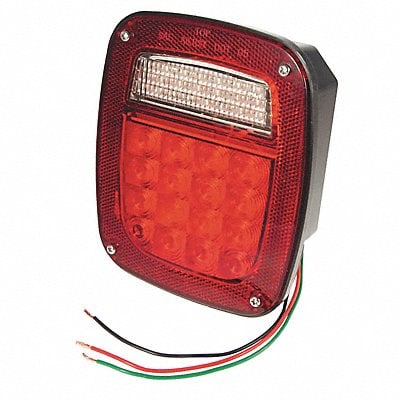 Stop/Turn/Tail Light Square Red 5-3/4 L MPN:G5082-5