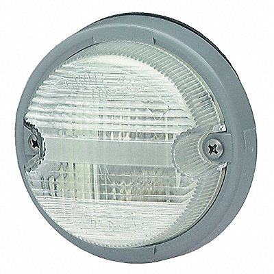 Back Up Lamp Round Gray 3-7/8 dia. MPN:62011