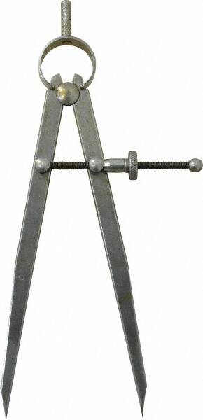 6 Inch Leg, Spring Joint, Steel, Polished, Divider MPN:DD/6