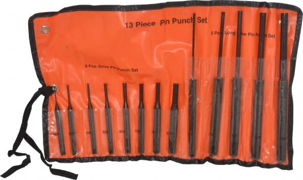 Pin Punch Set: 13 Pc MPN:DDP/5-PP/8*