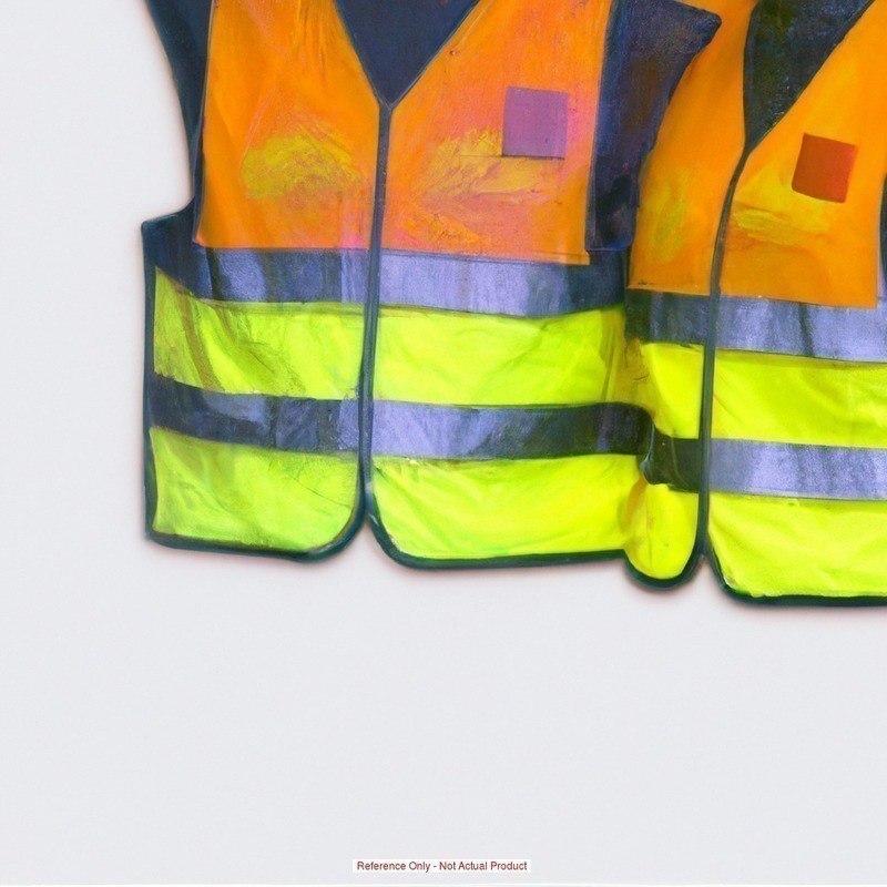 High-Visibility Vest Zipper Pink 2XL/3XL MPN:7806-2XL/3XL