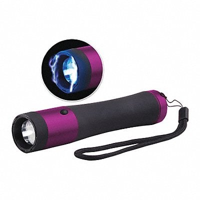 Flashlight Concealed Stun Gun LED Purple MPN:SG-GDI200HV-PR