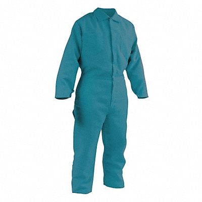 Proban FR Green Coveralls w/Knee Pads M MPN:FS640M