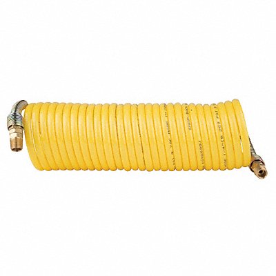 Coiled Air Hose 1/4 ID x 25 ft. MPN:14X25B03