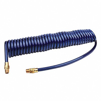 Coiled Air Hose 3/8 ID x 12 ft. MPN:38X12B04