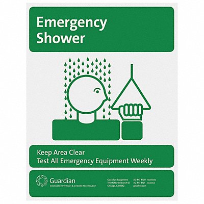 Emergency Sign Green MPN:250-009G