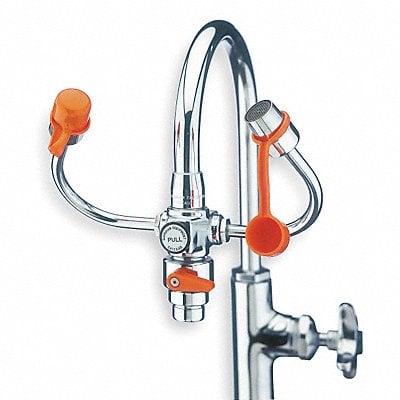 Eyewash w/Diverter Faucet Mount 6-3/4 W MPN:G1201