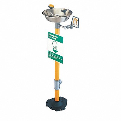 Eyewash Station Pedestal Mnt SS 15-1/2 W MPN:G1760