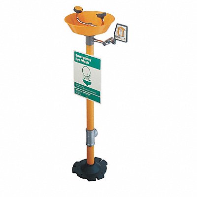 Eyewash Station Pedestal Plastic 15-1/2W MPN:G1760P