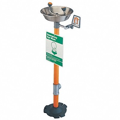 Eyewash Station Pedestal Mount SS 16 W MPN:G1825