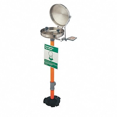 Eyewash Station w/Cover Pedestal SS 16 W MPN:G1825BC