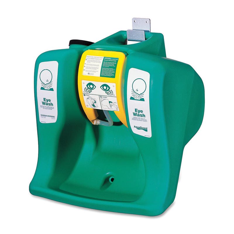 R3 Safety Self-Contained Gravity-Flow Eyewash Unit, 16-Gallon, Green MPN:1540B