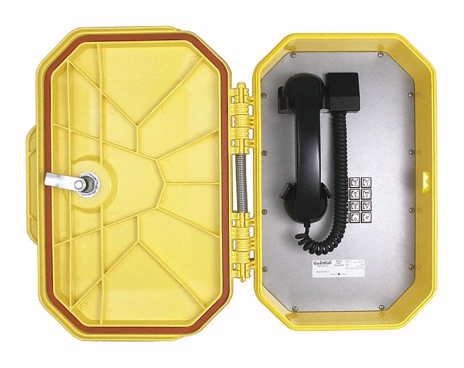 Hazardous Area Telephone Curly Cord MPN:WTT-30-V-H