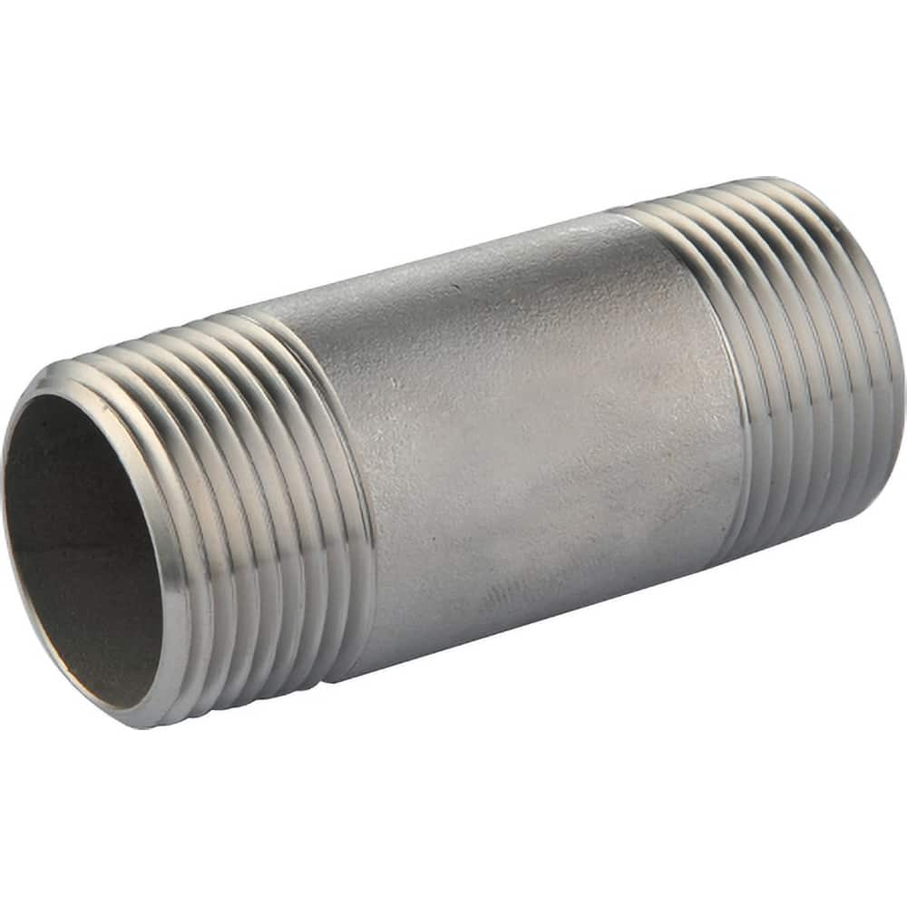 Stainless Steel Pipe Nipple: Grade 316 & 316L MPN:E6BNB09