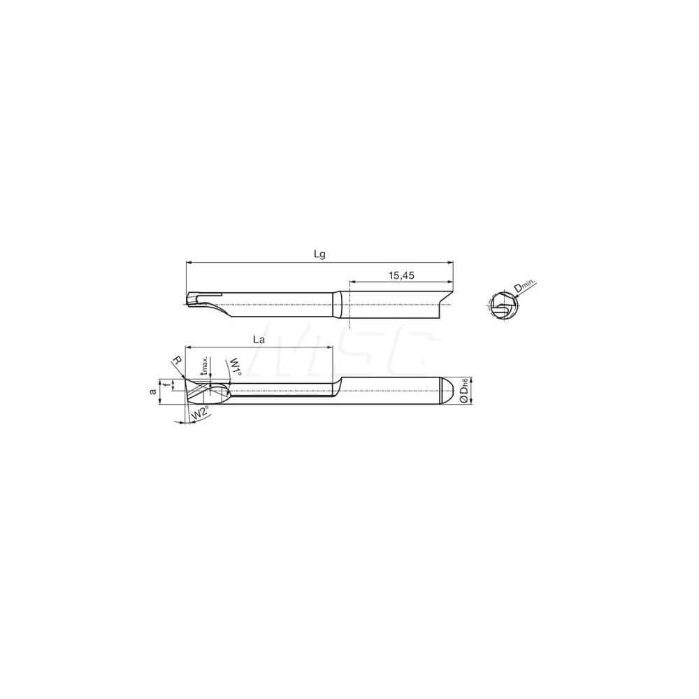 Internal Boring Bar: 0.1575