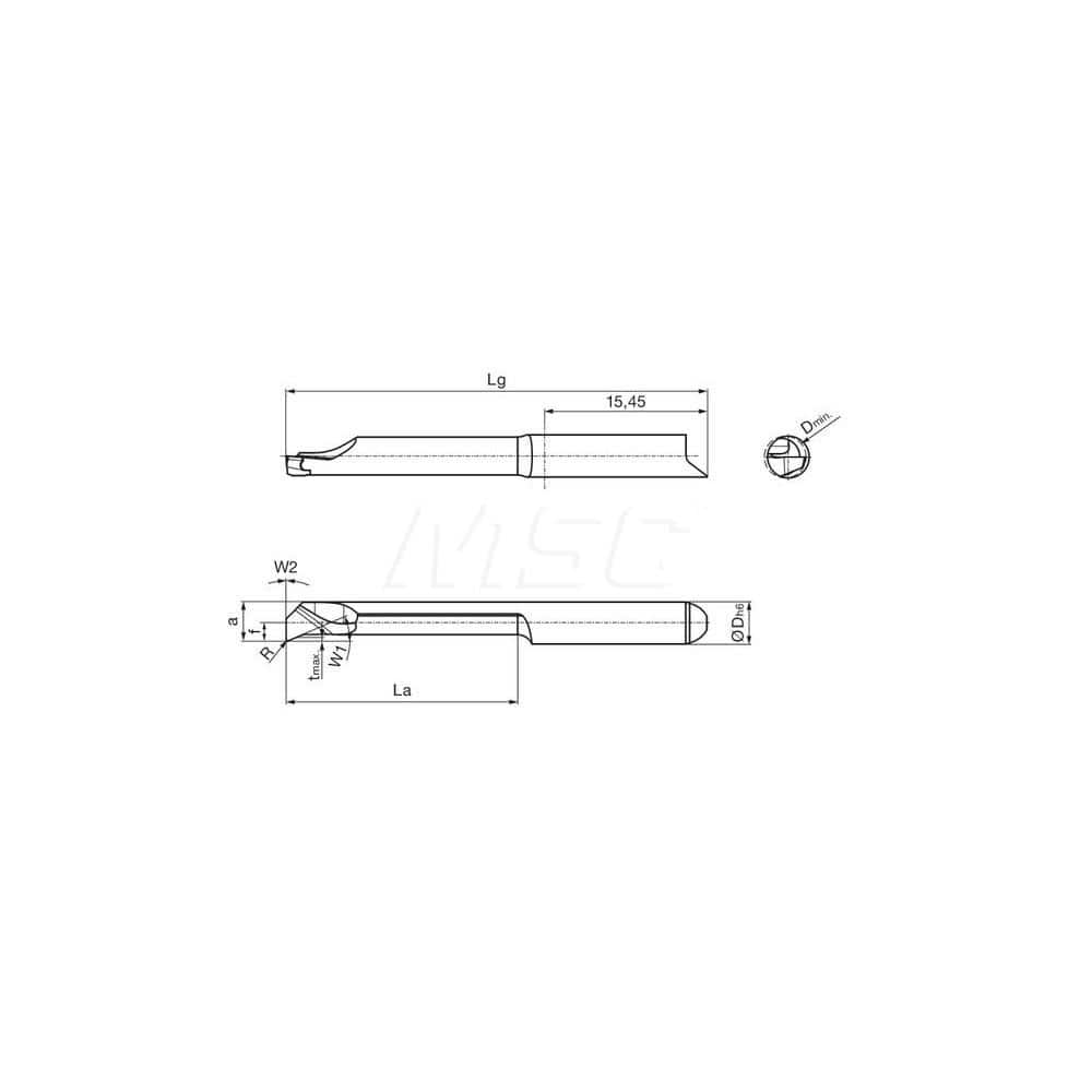 Internal Boring Bar: 0.1575