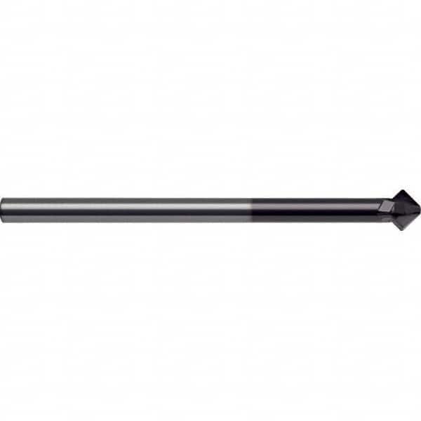 Chamfer Mill: 4 mm Dia, 4 Flutes, Solid Carbide MPN:9004950040000