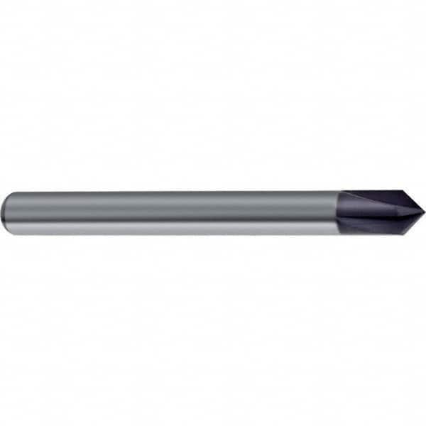 Chamfer Mill: 4 mm Dia, 4 Flutes, Solid Carbide MPN:9067130040000