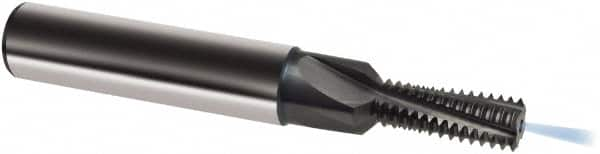 Helical Flute Thread Mill: M12x1, Internal, 4 Flute, 14.00 mm Shank Dia, Solid Carbide MPN:9035280120050