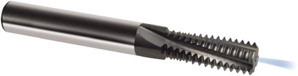 Helical Flute Thread Mill: M8x1, Internal, 3 Flute, 8.00 mm Shank Dia, Solid Carbide MPN:9037370080050