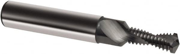 Helical Flute Thread Mill: M4x0.5, Internal, 2 Flute, 6.00 mm Shank Dia, Solid Carbide MPN:9037920040030