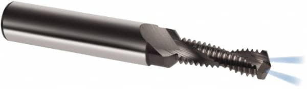 Helical Flute Thread Mill: M8x1, Internal, 2 Flute, 10.00 mm Shank Dia, Solid Carbide MPN:9037950080050