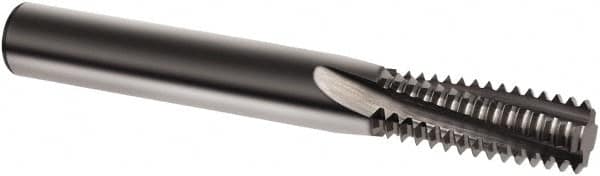 Helical Flute Thread Mill: M8x1.25, Internal, 3 Flute, 8.00 mm Shank Dia, Solid Carbide MPN:9041320080000