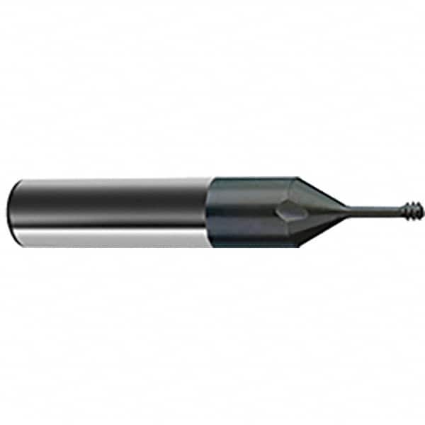 Helical Flute Thread Mill: #1-72, Internal, 3 Flute, 3.00 mm Shank Dia, Solid Carbide MPN:9042230018530