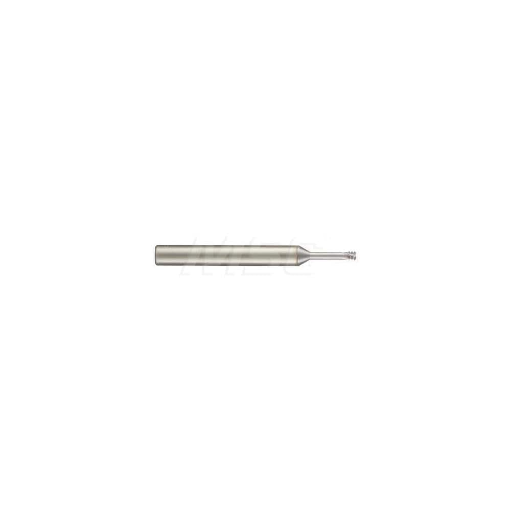 Helical Flute Thread Mill: M5x0.8, Internal, 4 Flute, 6.00 mm Shank Dia, Solid Carbide MPN:9042260050000