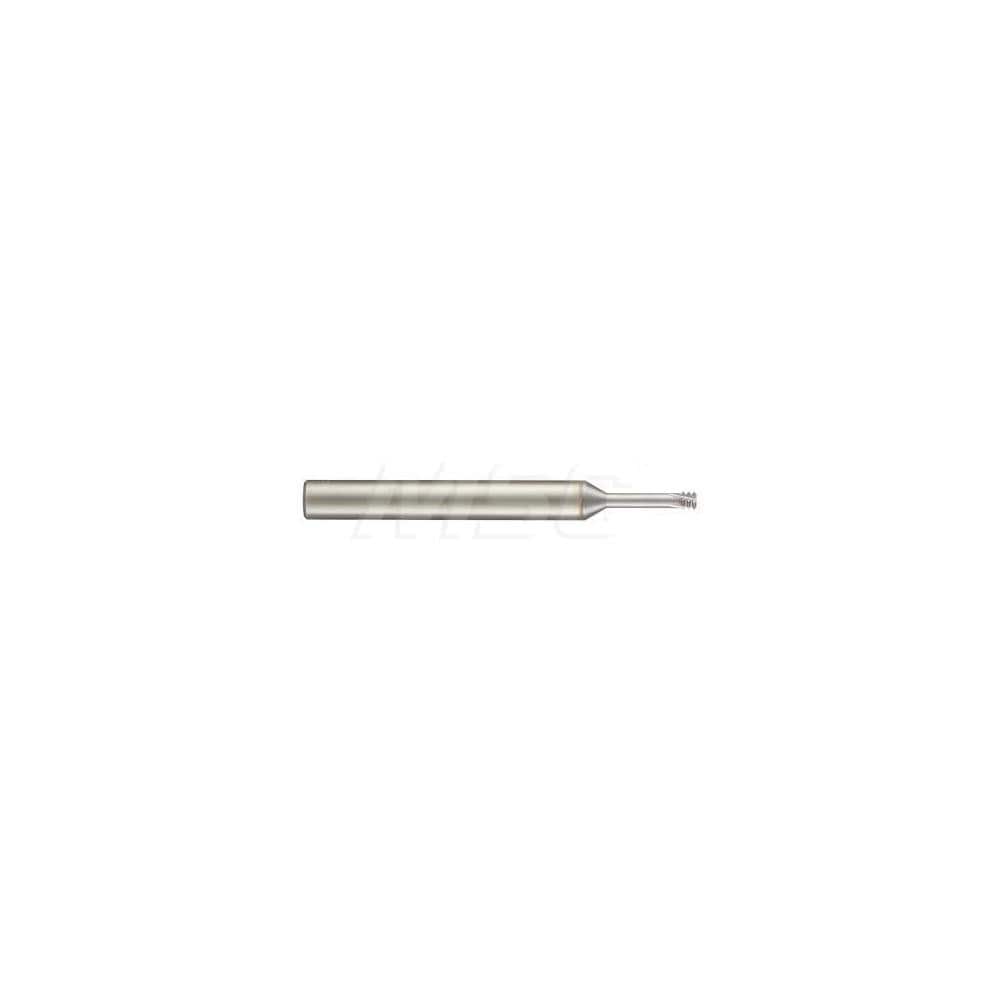 Helical Flute Thread Mill: M6x1, Internal, 4 Flute, 6.00 mm Shank Dia, Solid Carbide MPN:9042260060000