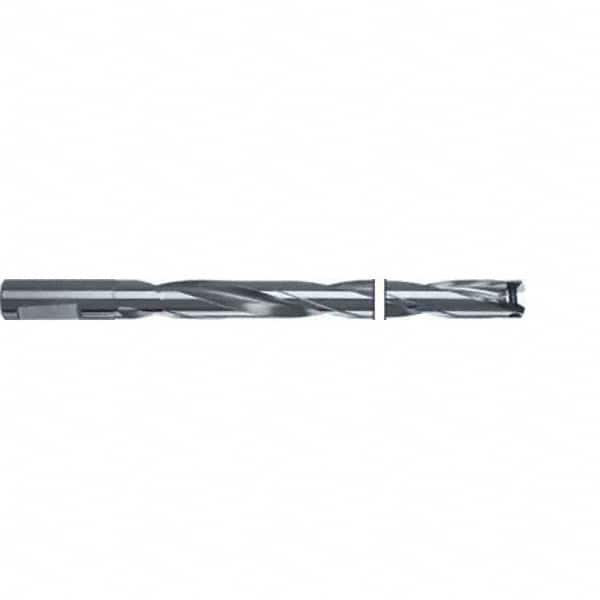 Replaceable-Tip Drill: 29.55 mm Dia, 305.6 mm Max Depth, 31.75 mm Whistle Notch Shank MPN:9041100295050