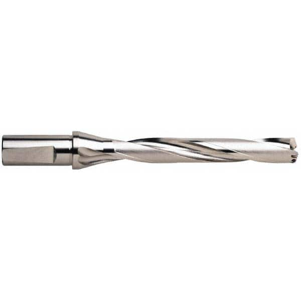 Replaceable-Tip Drill: 26 to 27.5 mm Dia, 196 mm Max Depth MPN:9052480275050