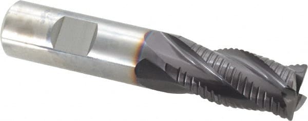 Square End Mill: 3/4'' Dia, 1-1/2'' LOC, 3/4'' Shank Dia, 4'' OAL, 4 Flutes, Solid Carbide MPN:9030820190500