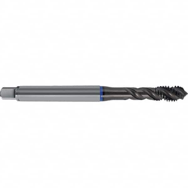 Spiral Flute Tap: 1/4-20, UNC, 3 Flute, Semi-Bottoming, 2BX Class of Fit, TiAlN Finish MPN:9003910063500