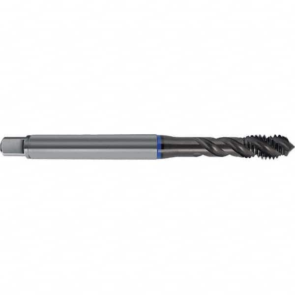 Spiral Flute Tap: M2.50 x, 0.45, Metric, 3 Flute, Semi-Bottoming, 6HX Class of Fit, TiAlN Finish MPN:9003930025000