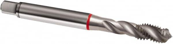 Spiral Flute Tap: M2 x 0.40, Metric, 3 Flute, Modified Bottoming, 6H Class of Fit, Cobalt, Bright/Uncoated MPN:9008110020000