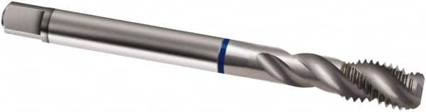 Spiral Flute Tap: #10-32, UNF, 3 Flute, Modified Bottoming, 2B Class of Fit, Cobalt, Bright/Uncoated MPN:9028670048260