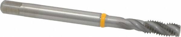 Spiral Flute Tap: M5 x 0.80, Metric Coarse, 3 Flute, Modified Bottoming, 6H Class of Fit, Cobalt, Bright/Uncoated MPN:9039030050000