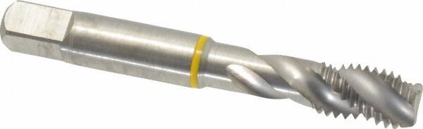 Spiral Flute Tap: M10 x 1.50, Metric Coarse, 3 Flute, Modified Bottoming, 6H Class of Fit, Cobalt, Bright/Uncoated MPN:9039030100000