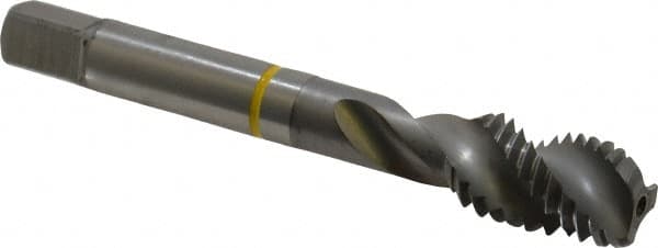 Spiral Flute Tap: 1/2-13, UNC, 3 Flute, Modified Bottoming, 2B Class of Fit, Cobalt, Bright/Uncoated MPN:9039040127000