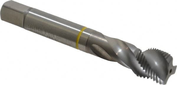 Spiral Flute Tap: 5/8-18, UNF, 3 Flute, Modified Bottoming, 2B Class of Fit, Cobalt, Bright/Uncoated MPN:9039050158750