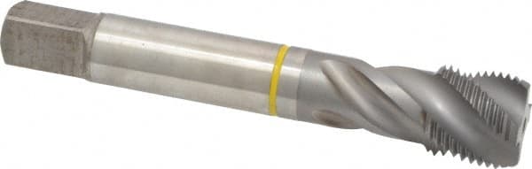 Spiral Flute Tap: 3/4-16, UNF, 4 Flute, Modified Bottoming, 2B Class of Fit, Cobalt, Bright/Uncoated MPN:9039050190500