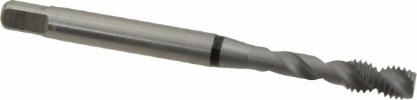 Spiral Flute Tap: #10-32, UNF, 2 Flute, Modified Bottoming, 2B Class of Fit, Cobalt, Bright/Uncoated MPN:9039320048260
