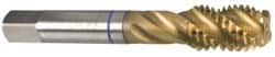 Spiral Flute Tap: 3/4-10, UNC, 4 Flute, Modified Bottoming, 3B Class of Fit, Powdered Metal, TiN Finish MPN:9039980190500