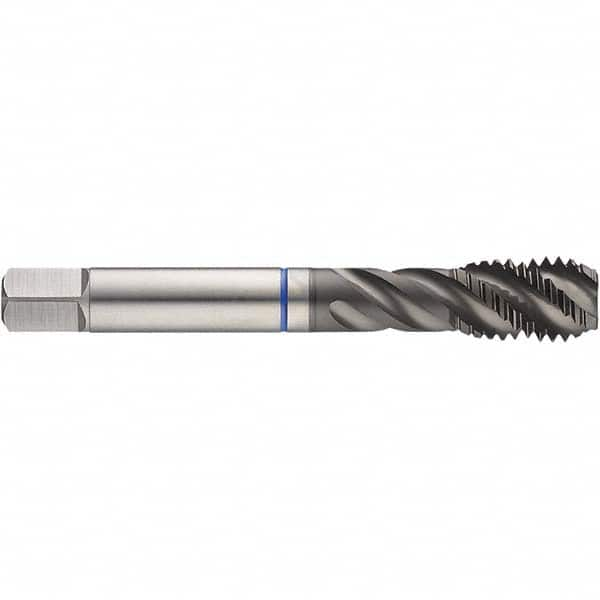 Spiral Flute Tap: #3-48, UNC, 3 Flute, Bottoming, 2BX Class of Fit, HSS-E, Slidur Finish MPN:9046540025150